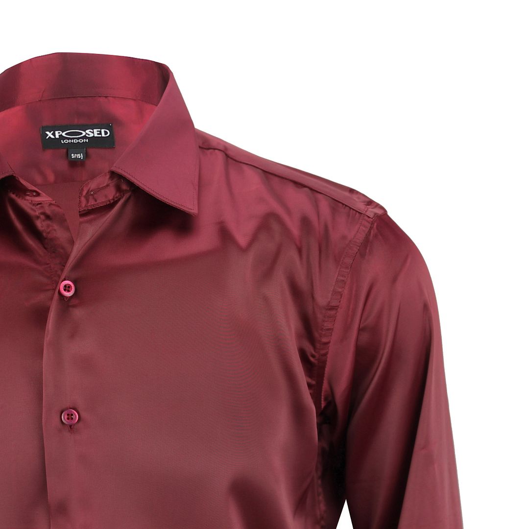 mens satin shirts uk